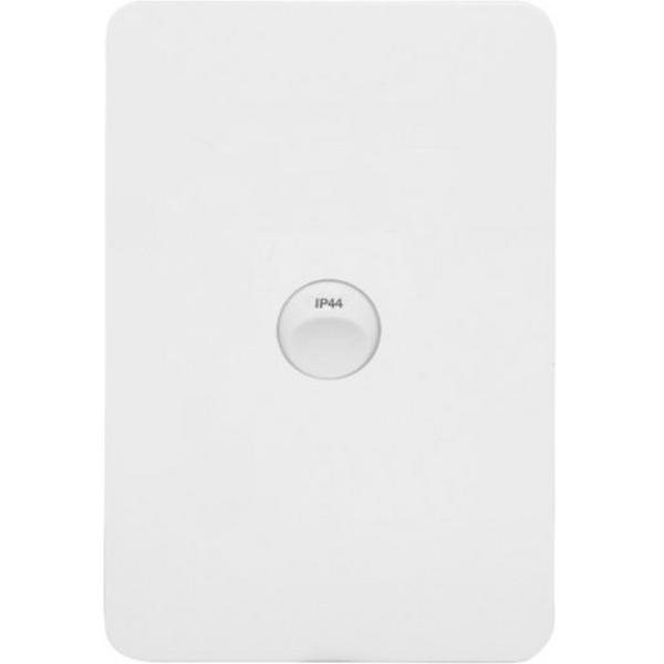 Allure 1 Gang IP44 Plate Vertical, Ideal Electrical Catalogue Switches Plugs Sockets Switches Light Switch - Construction Supplies Australia