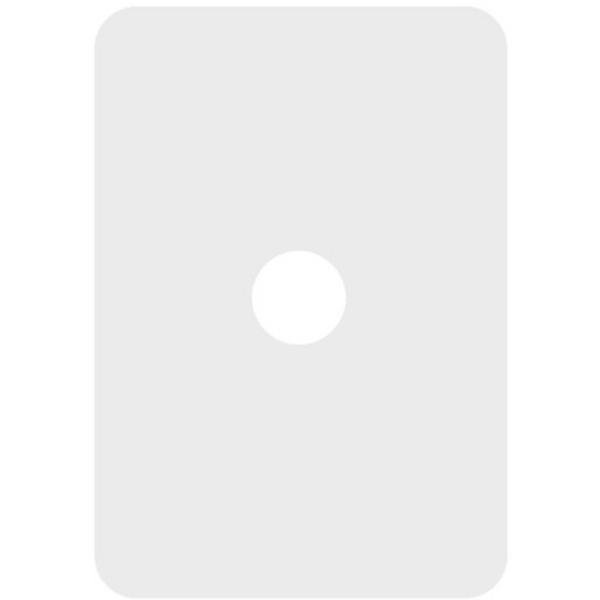Allure 1 Gang Switch Plate, Ideal Electrical Catalogue Switches Plugs Sockets Switches Grid Cover Plate - Construction Supplies Australia