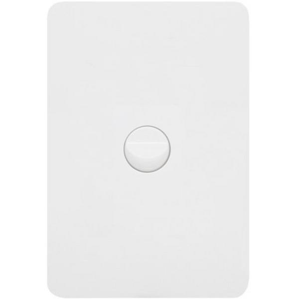 Allure 1 Gang Switch Plate Cw Mechs Mw, Ideal Electrical Catalogue Switches Plugs Sockets Switches Light Switch - Construction Supplies Australia