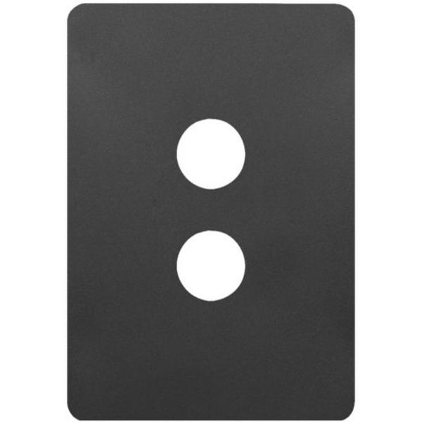 Allure 2 Gang Switch Plate Mb, Ideal Electrical Catalogue Switches Plugs Sockets Switches Grid Cover Plate - Construction Supplies Australia