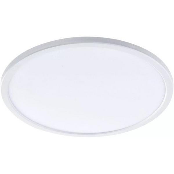Oyster LED 18W Tri Colour 280mm White Fino, Ideal Electrical Catalogue Light Fittings Ceiling Wall Lighting Ceiling Wall Luminaire - Construction Supplies Australia