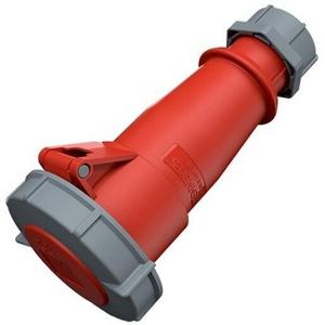 SOCKET INLINE FEMALE 32A 5P 6H 400V IP67
