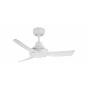 CEILING FAN STANZA 36"/900MM 3 BLD GFC WHITE WO/LIGHT