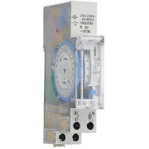 Tesla TESSUL180A | DIN Rail Analoguge Timer With Reserve | Analogous ...