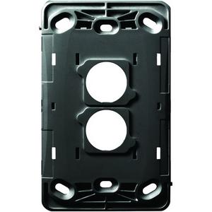 VIVO 2 GANG GRID ONLY GREY