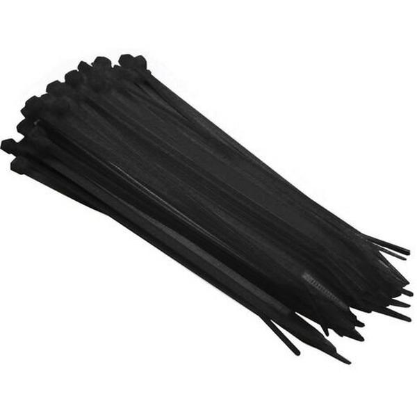 Cable Tie UV Resistant Duwell 250 X 3.6mm Black (Pkt 100), Ideal Electrical Catalogue Hardware Cable Tie Cable Tie - Construction Supplies Australia