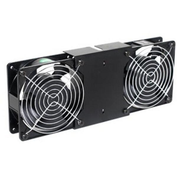 Sharkrack 2-Way Roof Mount Fan Kit For Wall Racks, Ideal Electrical Catalogue Power Distribution Devices For Distribution Boards Ventilator Enclosure Cabinet - Construction Supplies Australia