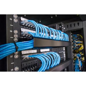 PATCH LEAD CAT 6 UTP 25CM BLUE