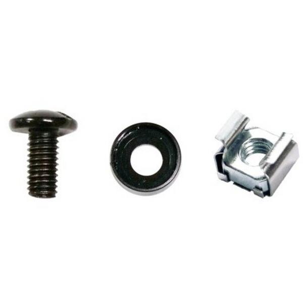 Sharkrack M6 Rack Mounting Cage Nut/SCrew/Washer 20 Pack, Ideal Electrical Catalogue Data Communications Cabinets Enclosures Network Cabinet Accessories - Construction Supplies Australia