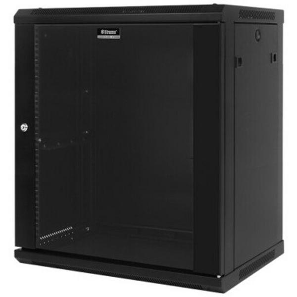 Sharkrack 600 X 450 Wall Mount Server Rack 12U, Ideal Electrical Catalogue Data Communications Cabinets Enclosures Network Cabinet - Construction Supplies Australia