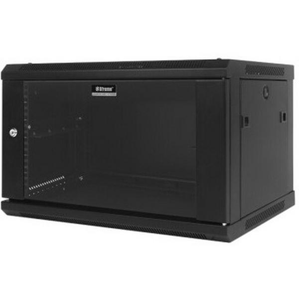 Sharkrack 600 X 450 Wall Mount Server Rack 6U, Ideal Electrical Catalogue Data Communications Cabinets Enclosures Network Cabinet - Construction Supplies Australia