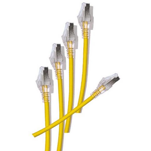 Mlx Lead RJ45 4Pr 1M C6A U/Ftp LSZH 28Awg Blue, Ideal Electrical Catalogue Data Communications Copper Patch Cord Copper Twisted Pair - Construction Supplies Australia