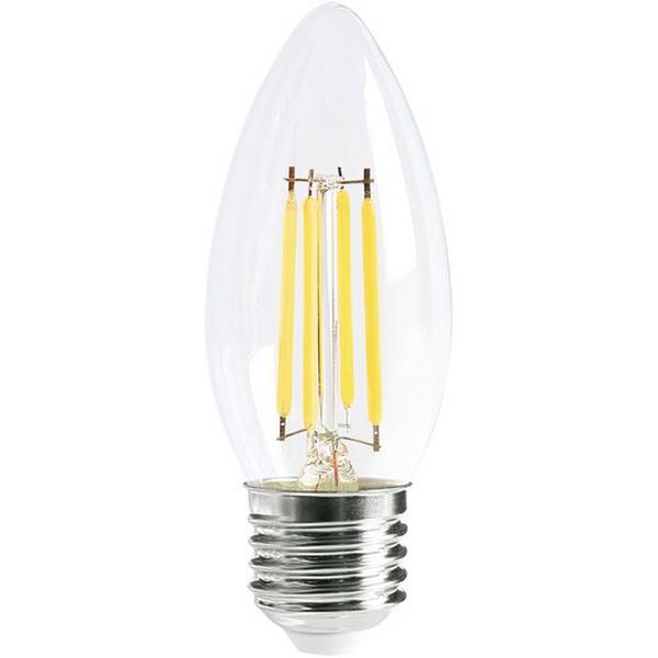 Lamp LED E27 4W 2700K 400Lm Dim 360D Candle Filament, Ideal Electrical Catalogue Lamps Led Led Lamp Multi Led - Construction Supplies Australia