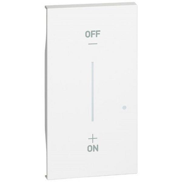 LIVING NOW WITH NETATMO 2 MODULE WIRELESS SWITCH COVER WHITE, Ideal Electrical Catalogue Switches Plugs Sockets Switches Accessories Spare Parts For Domestic Switching Devices - Construction Supplies Australia