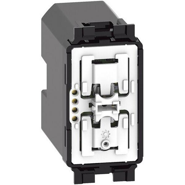 LIVING NOW WITH NETATMO 1 MODULE 1 GANG CLIP-IN WIRELESS SWITCH CONTROL, Ideal Electrical Catalogue Switches Plugs Sockets Push Button Switch Mechs - Construction Supplies Australia