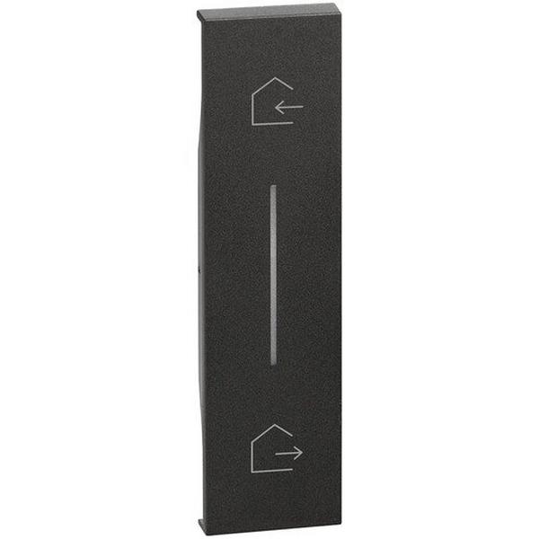 LIVING NOW WITH NETATMO CLIP-IN WIRELESS MASTER SWITCH COVER BLACK, Ideal Electrical Catalogue Switches Plugs Sockets Switches Accessories Spare Parts For Domestic Switching Devices - Construction Supplies Australia