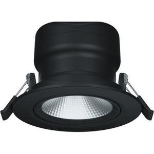 DOWNLIGHT LED 6W TRI COLOUR TILT BLACK