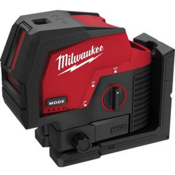 M12 Cross Line And 2 Plumb Laser (Tool Only), Ideal Electrical Catalogue Tools Instrumentation Measuring Device Measuring Laser - Construction Supplies Australia