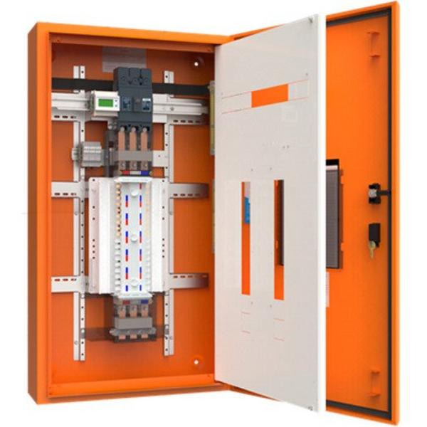 C/Plus Pboard Din-T D/Meter 18/42W 250A Msw 6M-1296mm Orange, Ideal Electrical Catalogue Power Distribution Distribution Boards Small Distribution Board - Construction Supplies Australia