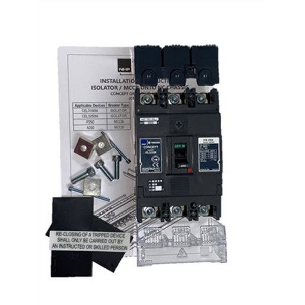Cel Pbd Isolator Switch Kit Tbp 250A 3P Gb, Ideal Electrical Catalogue Industrial Switch Isolator - Construction Supplies Australia