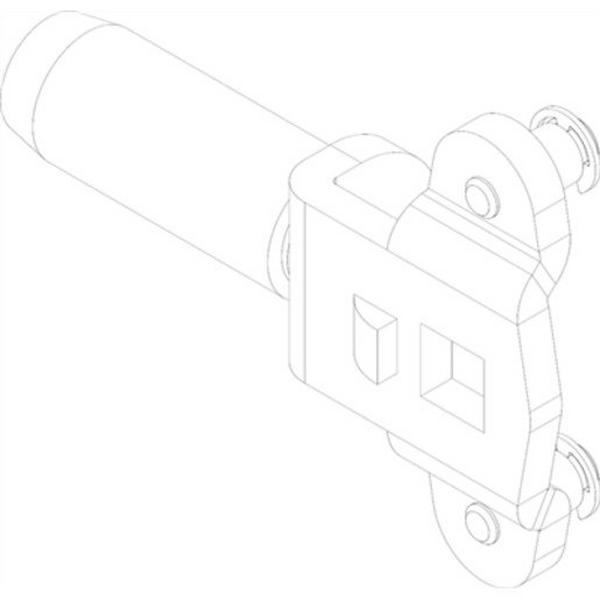 Cel Pbd Acc Door Handle Cam Roller Three Point, Ideal Electrical Catalogue Power Distribution Distribution Boards Accessories Spare Parts For Small Distribution Board - Construction Supplies Australia