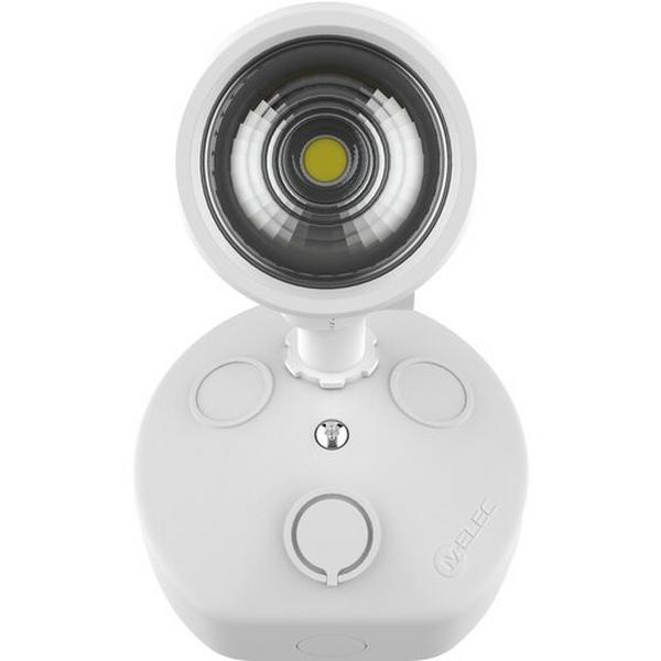 Floodlight LED 1Lt 12W Tri Colour IP54 White Apex, Ideal Electrical Catalogue Light Fittings Downlight Downlight Spot Floodlight - Construction Supplies Australia
