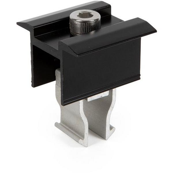 Mid Clamp 30-40 Black, Ideal Electrical Catalogue Energy Management Solar Mounting Systems Solar Rail Mounting Components - Construction Supplies Australia