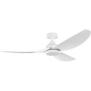 CEILING FAN TORQUAY 56"/1422MM 3 BLD ABS WHITE WO/LIGHT