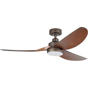 CEILING FAN TORQUAY 56"/1422MM 3 BLD ABS KOA W/LIGHT
