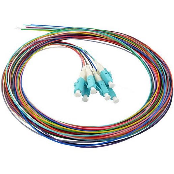Fibre Optic Pigtail LC 900Um Tb OM4 2M LSZH 6F Colour, Ideal Electrical Catalogue Data Communications Fibre Pigtail - Construction Supplies Australia