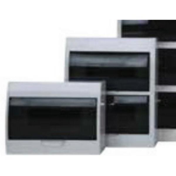 18 Way Plastic Surface Mounted Transparent Door, Ideal Electrical Catalogue Industrial Switch Empty Enclosure For Switchgear - Construction Supplies Australia