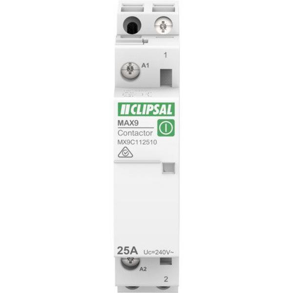 Max9 Contactor 25A 240V AC 1NO, Ideal Electrical Catalogue Power Distribution Distribution Boards Installation Contactor For Distribution Board - Construction Supplies Australia