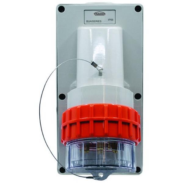 Appliance Inlet IP66 50A 500V 5 Pin, Ideal Electrical Catalogue Industrial Industrial Plugs Sockets Industrial Plug For Mounting On Machines And Equipment - Construction Supplies Australia