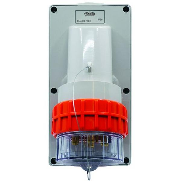 Appliance Inlet IP66 20A 500V 4 Pin, Ideal Electrical Catalogue Industrial Industrial Plugs Sockets Industrial Plug For Mounting On Machines And Equipment - Construction Supplies Australia