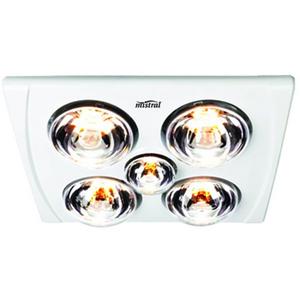 BATHROOM HEATER 3 IN 1 - FAN, LIGHT, HEAT DUCTED VERSION