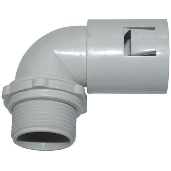 ADAPTER 90DEG 20MM SCREWED TO CORO, Ideal Electrical Catalogue Cable Management Conduit Rigid Couplers - Construction Supplies Australia