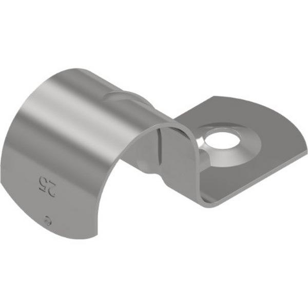 Half Saddle 25mm Conduit 316 Stainless Steel, Ideal Electrical Catalogue Cable Management Cable Support Saddle Clamp Pipe Cable - Construction Supplies Australia