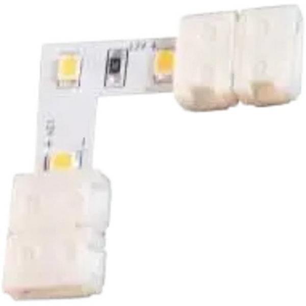 Connector L-Strip Right 4.8W 12V 3000K Vegas Easy Clip, Ideal Electrical Catalogue Light Fittings Led Strip Light Ribbon Hose Strip - Construction Supplies Australia