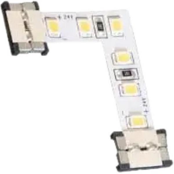 Connector L-Strip Left 9.6W 12V 4000K Vegas Easy Clip, Ideal Electrical Catalogue Light Fittings Led Strip Light Ribbon Hose Strip - Construction Supplies Australia