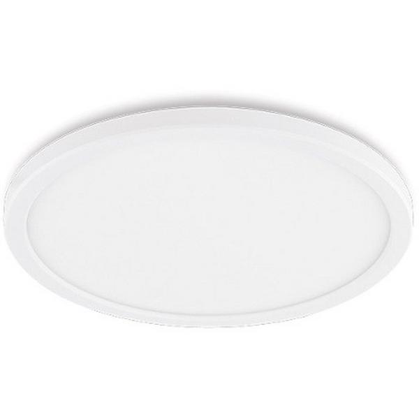 Oyster LED 13W Tri Colour 1300Lm Dim 244mm IP40 Ultrathin, Ideal Electrical Catalogue Light Fittings Ceiling Wall Lighting Ceiling Wall Luminaire - Construction Supplies Australia