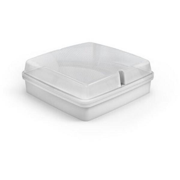 Bunker LED 20W Tri Col/Dp IP65 /W Cf Sensor Quadro, Ideal Electrical Catalogue Light Fittings Ceiling Wall Lighting Ceiling Wall Luminaire - Construction Supplies Australia