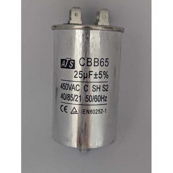Capacitor 25uF 450V, Ideal Electrical Catalogue Light Fittings Control Gear Capacitor - Construction Supplies Australia