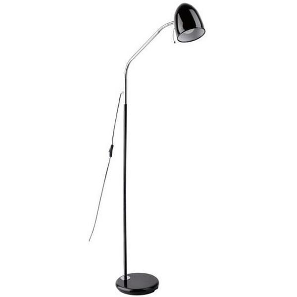 Floor Lamp E27 1X10W Black Lara, Ideal Electrical Catalogue Light Fittings Floor Lamp Floor Luminaire - Construction Supplies Australia