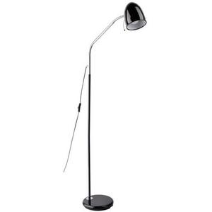FLOOR LAMP E27 1X10W BLACK LARA
