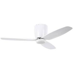 CEILING FAN DC SEACLIFF 44"/1120MM WHITE /W LED 15W TRI
