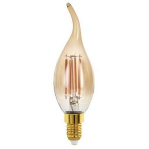 LAMP LED E14 4W 1700K DIM FILAMENT CANDLE GLD AGE