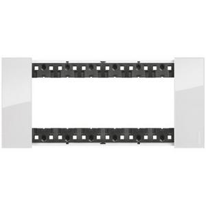 LIVING NOW 6 MODULE COVERPLATE ICE
