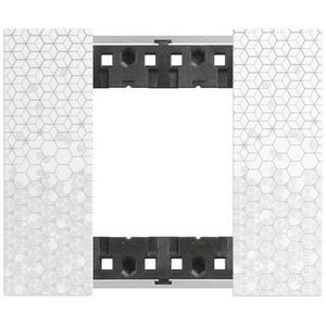 LIVING NOW 2 MODULE COVERPLATE PIXEL