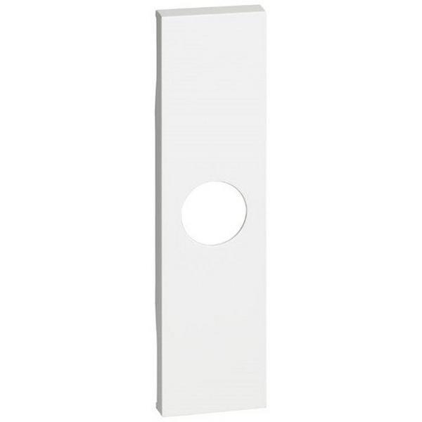 Cover For TV Sockets Mechanism 1 Module White, Ideal Electrical Catalogue Switches Plugs Sockets Switches Grid Cover Plate - Construction Supplies Australia