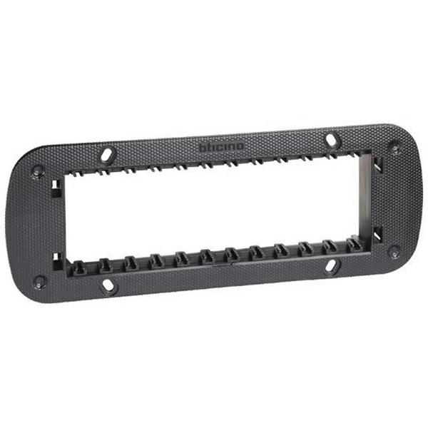 LIVING NOW 6 MODULE SUPPORT FRAME, Ideal Electrical Catalogue Switches Plugs Sockets Switches Grid Cover Plate - Construction Supplies Australia